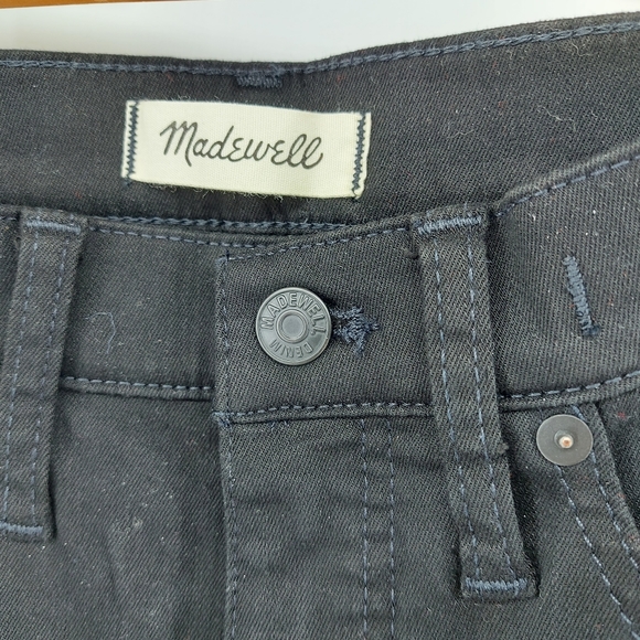 Madewell 9" Mid-Rise Skinny Jeans in ISKO Stay Black™ - Picture 7 of 12